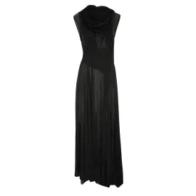 Lâcher Prise - Jasmine Black Sheer Gown