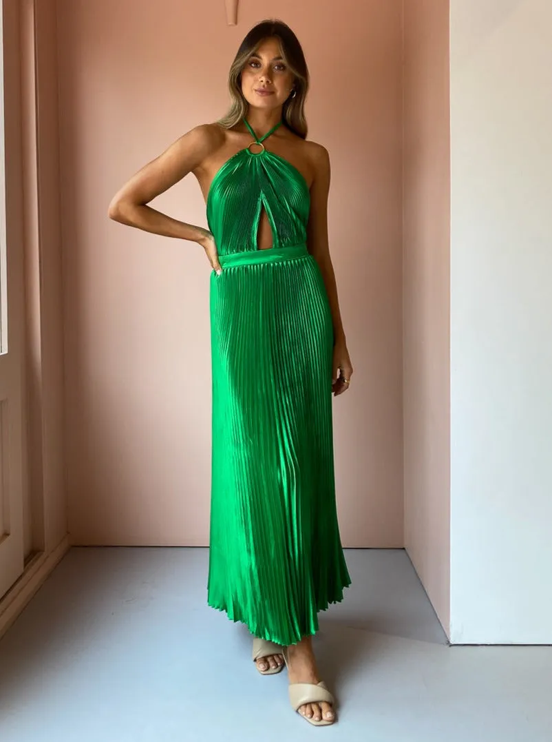 Lidee Reveil Gown in Bright Green