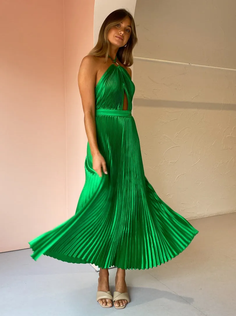 Lidee Reveil Gown in Bright Green