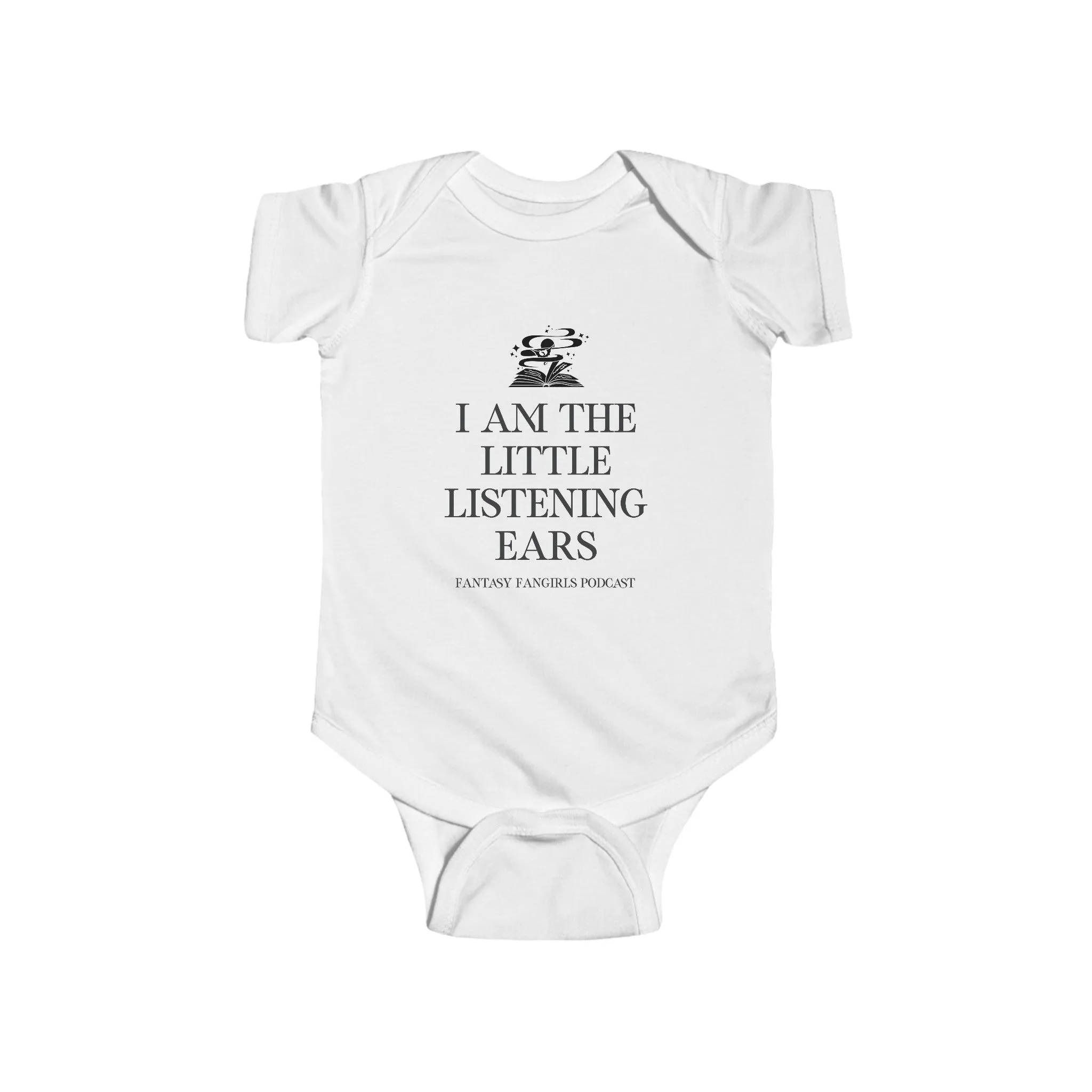 Little Listening Ears Baby Onesie