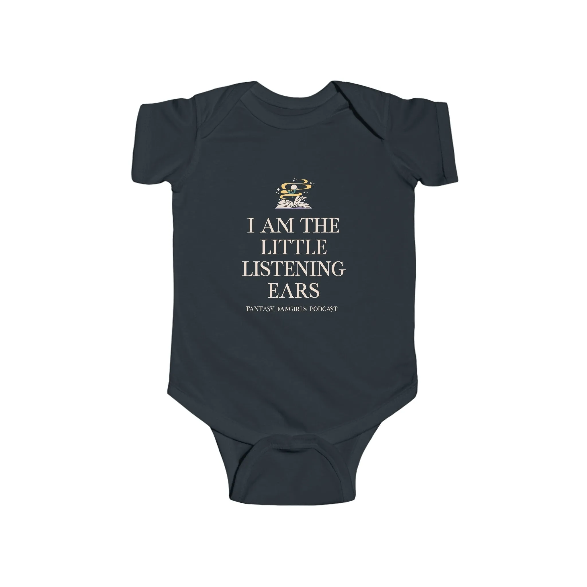 Little Listening Ears Baby Onesie