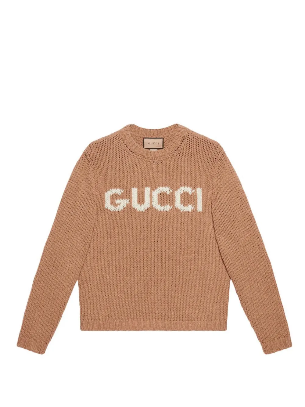 Logo wool jumper