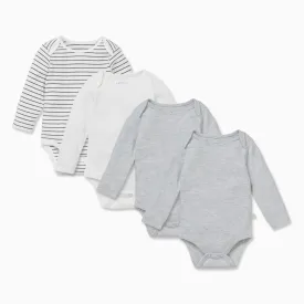 Long Sleeve Bodysuit 4 Pack