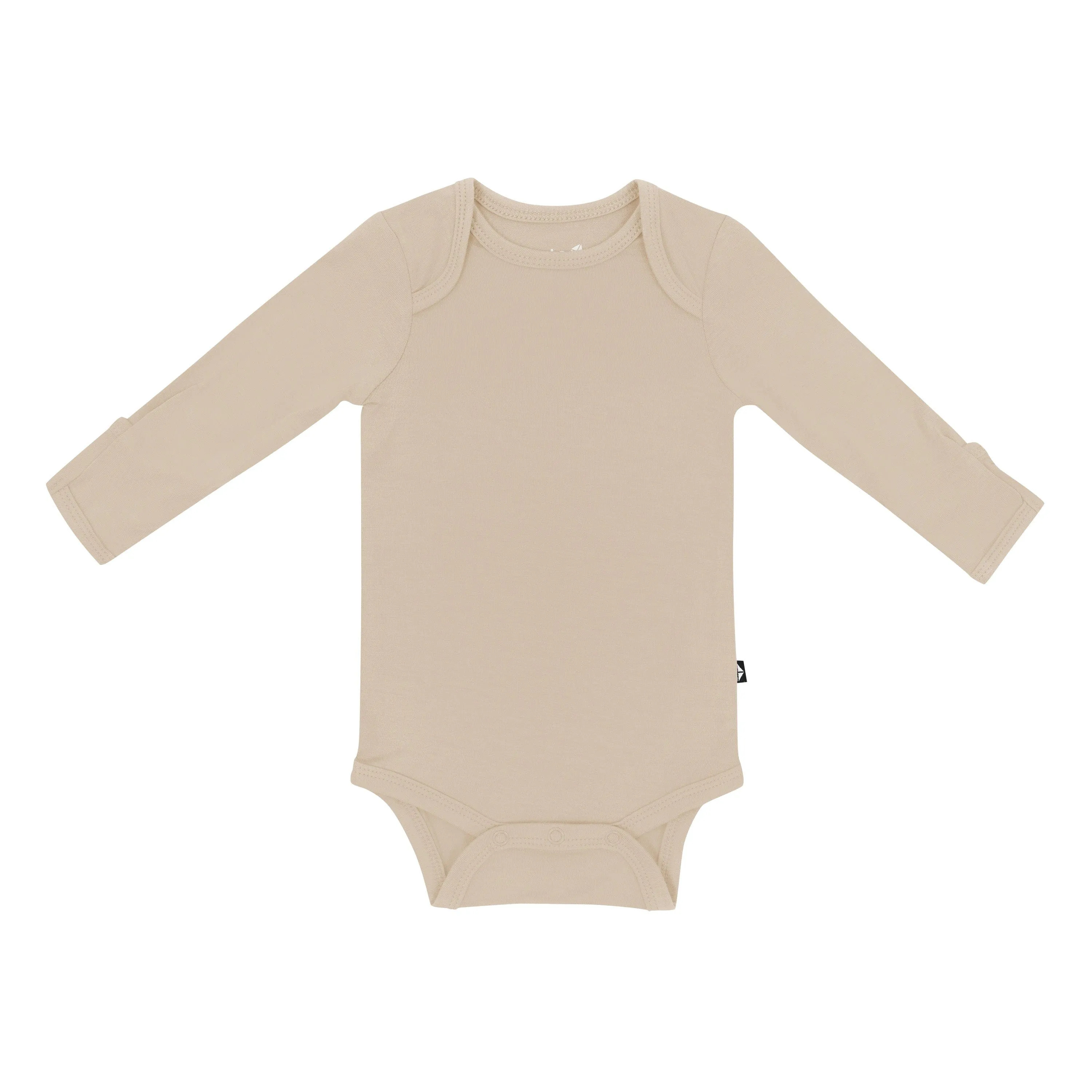 Long Sleeve Bodysuit in Almond