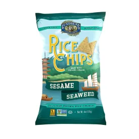 Lundberg Sesame Seaweed Brown Rice Chips (12 Pack, 6 Oz. Each)