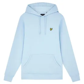 Lyle & Scott Branded Light Blue Pull-over Hoodie