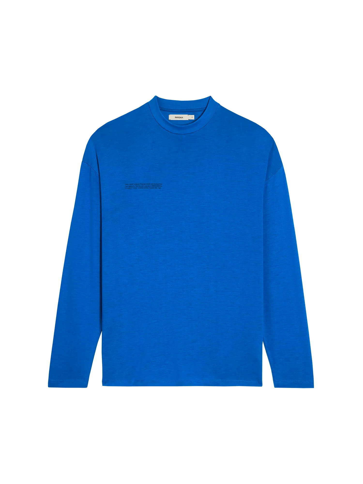 Men C-FIBER™ Pure Long Sleeve T-shirt—cobalt blue