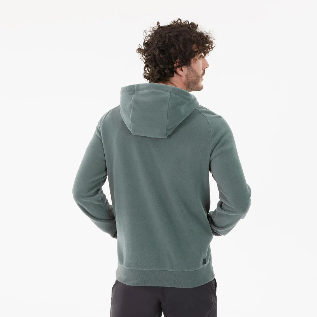 Men’s Hiking Hooded Fleece Sweatshirt - MH100