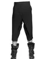 Men's Winter Thermal Faux Leather Pants – Windproof Motorcycle & Performance Pants for Outdoor Riding