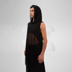 Mesh Avant-Garde Shirt with Hood