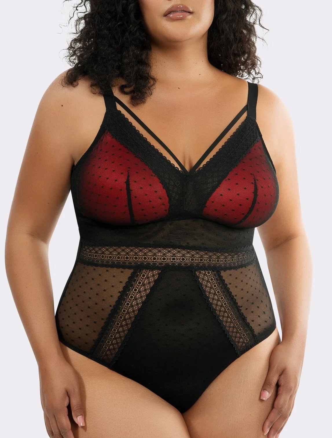 Mia Dot Wire-free Bodysuit