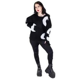 MIDNIGHT JUMPER - BLACK/WHITE