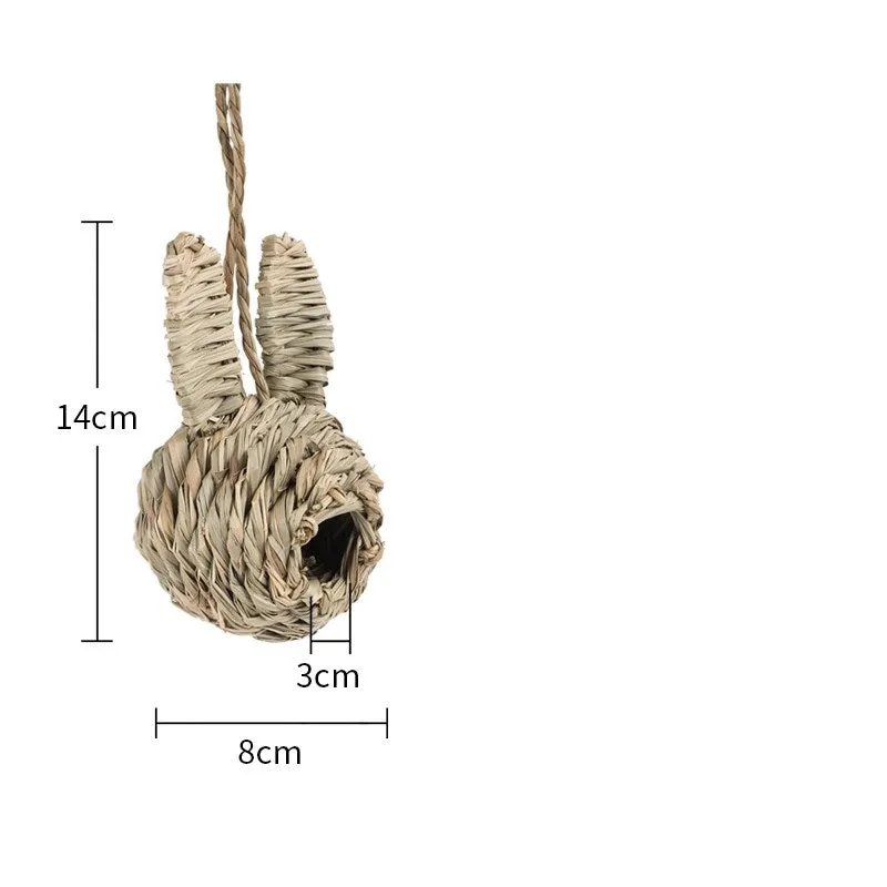 Natural Fiber Chewing Toy for Guinea Pigs