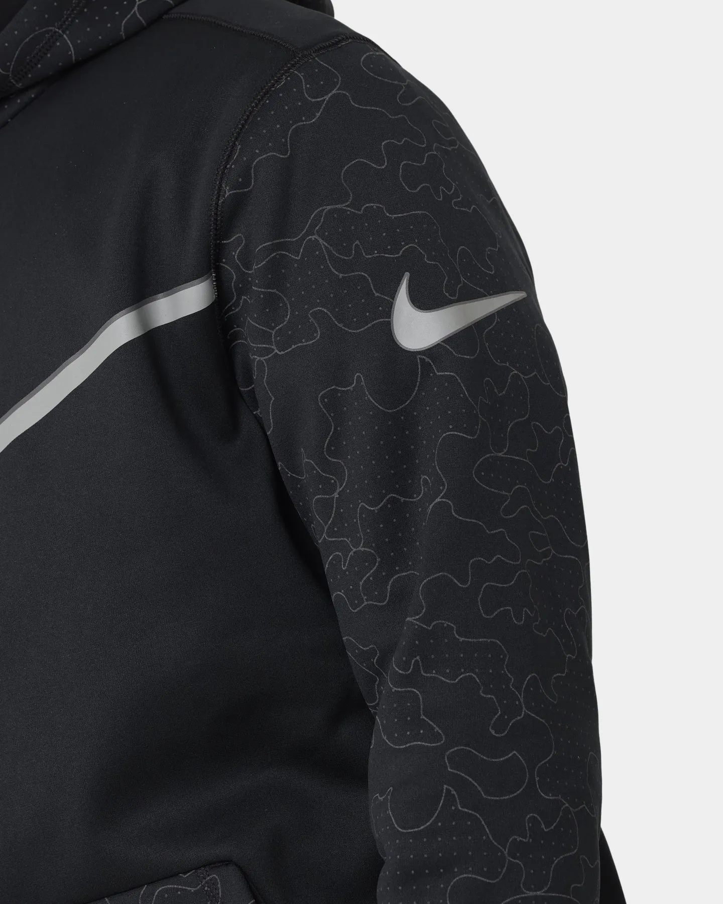 Nike Las Vegas Raiders Reflective Thermal Hoodie Black