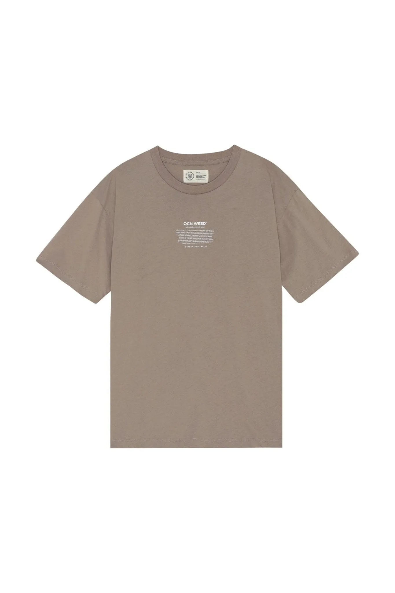 OCN WEED® Unisex T-Shirt Taupe