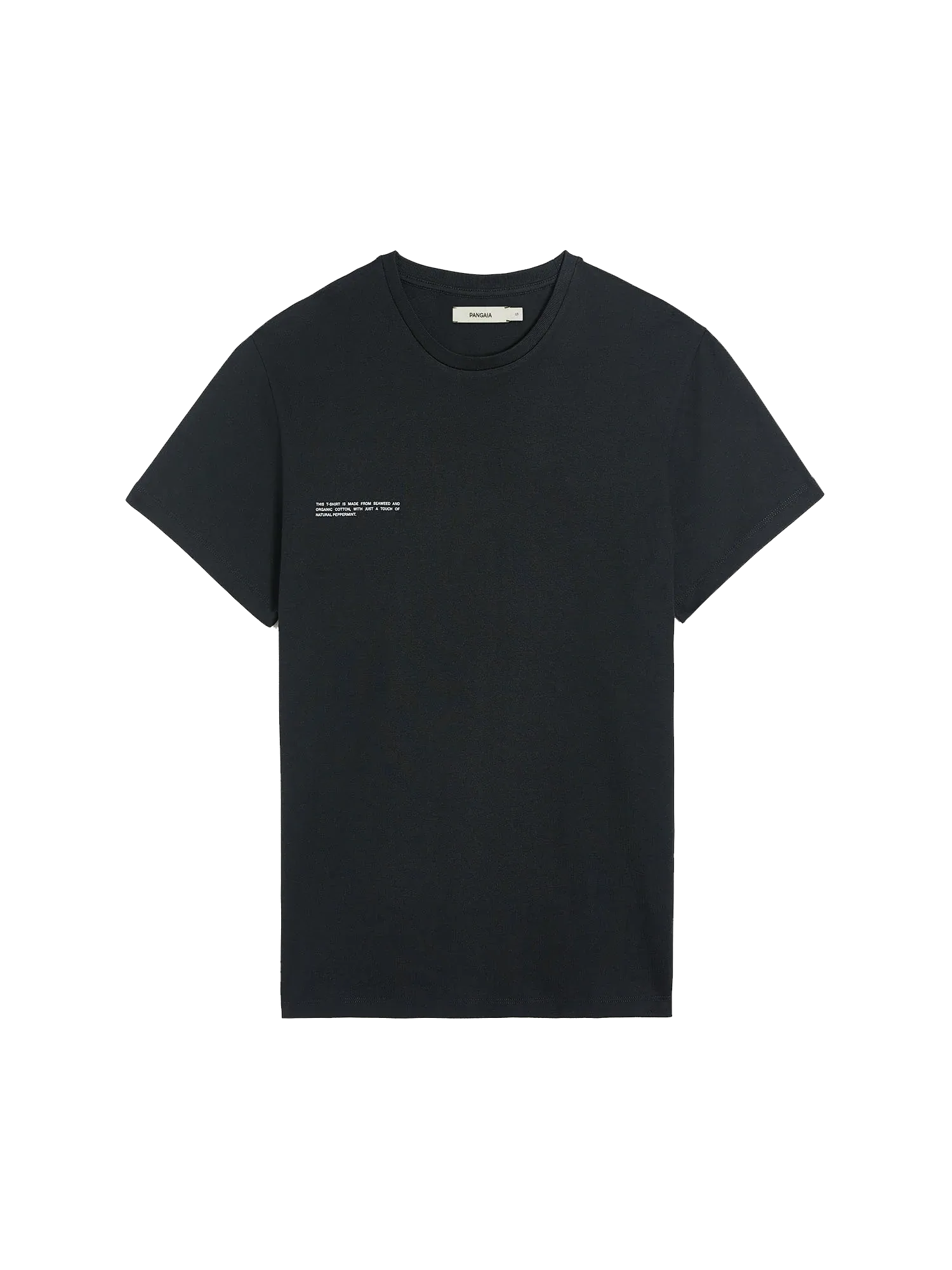 Organic Cotton T-shirt with C-FIBER™ Core—black