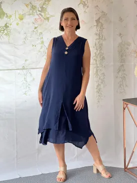 Orlando Navy Layering Dress