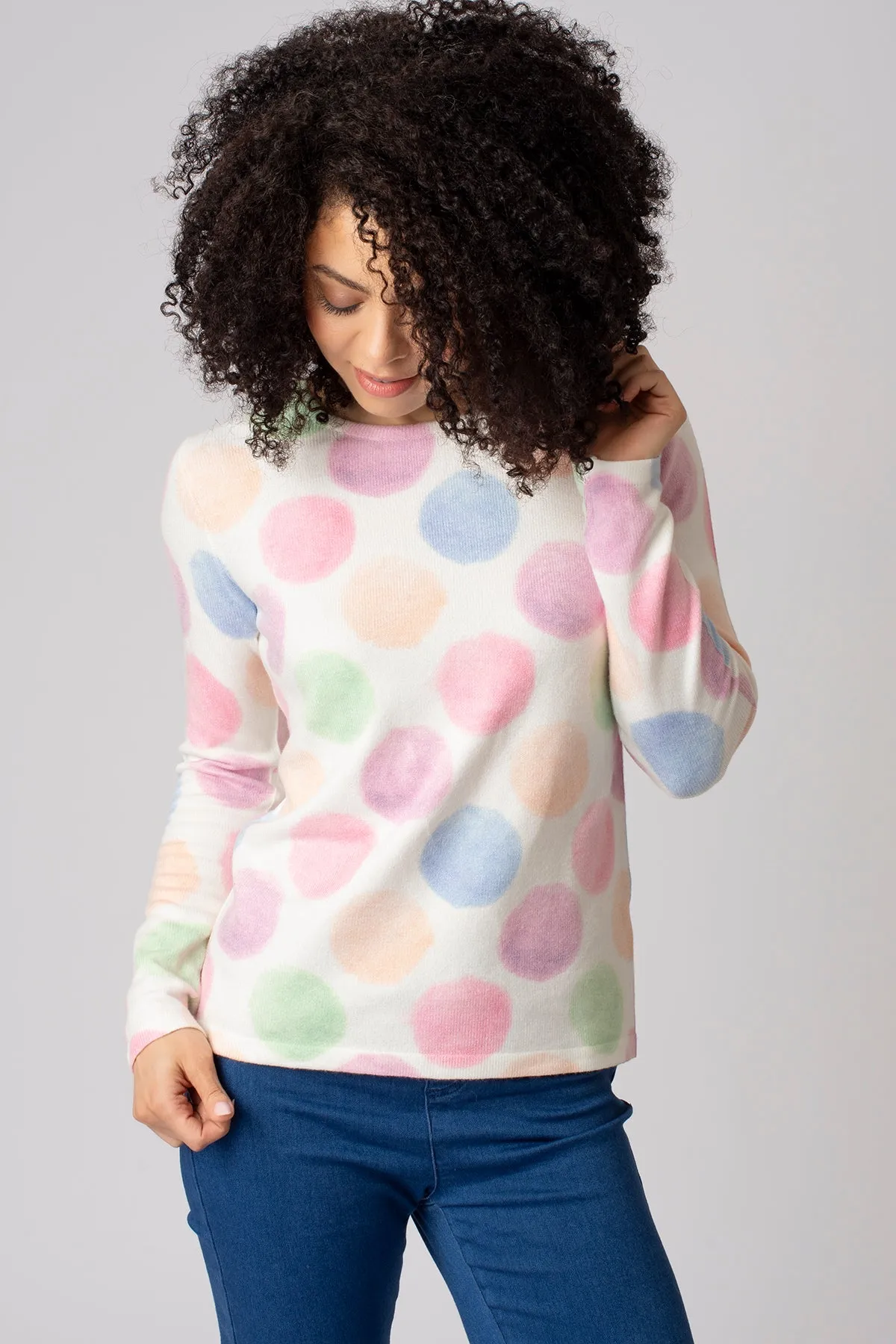 Painted Spot Lightweight Jumper