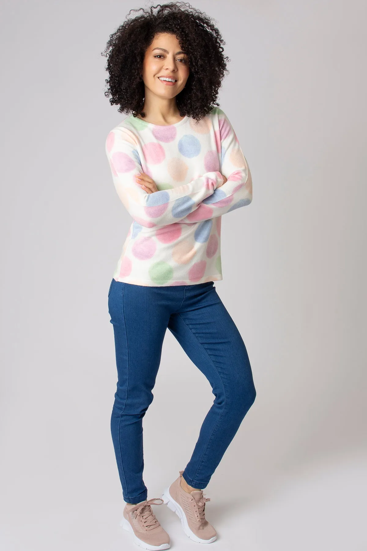 Painted Spot Lightweight Jumper