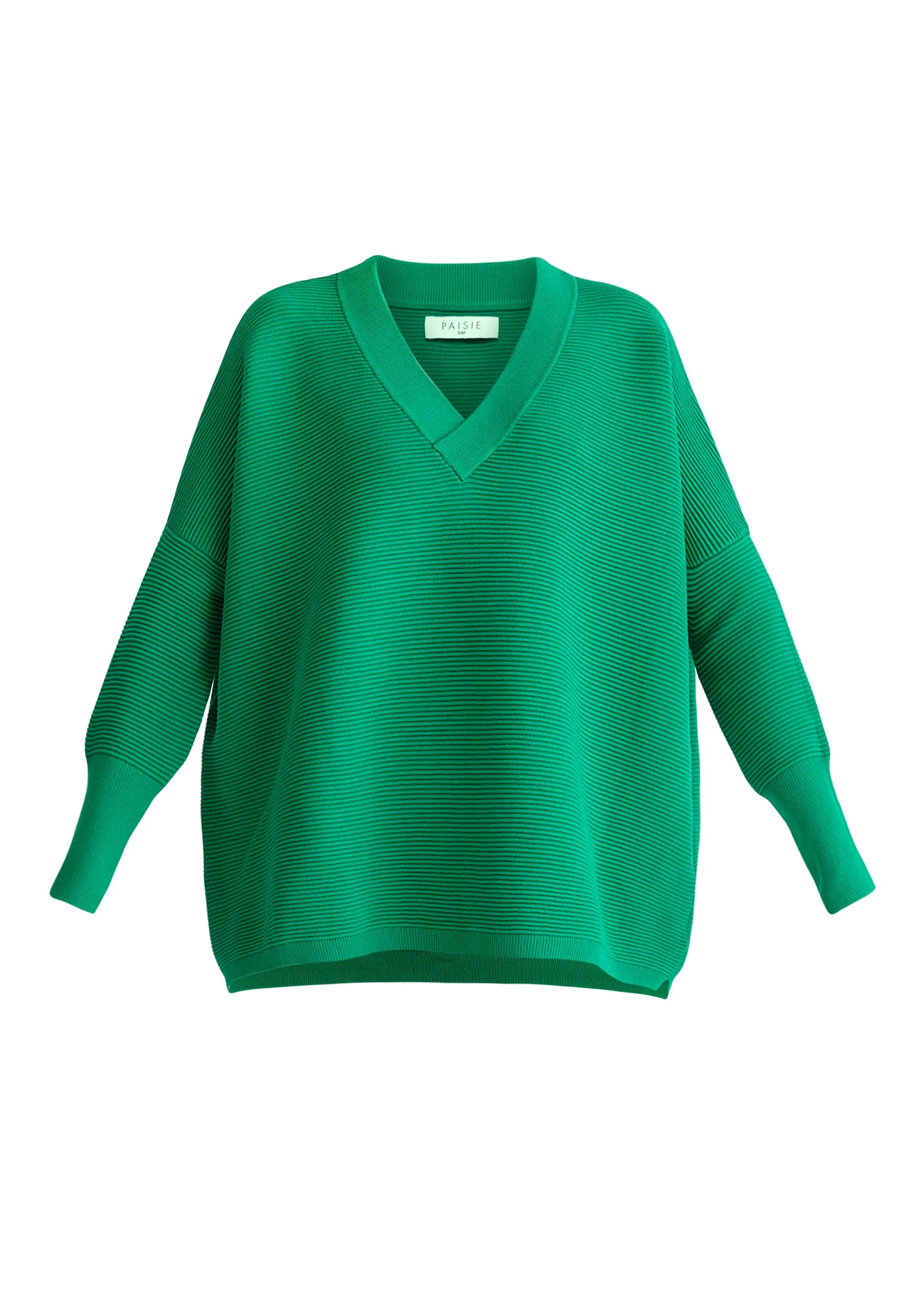 Paisie V-Neck Ribbed Jumper