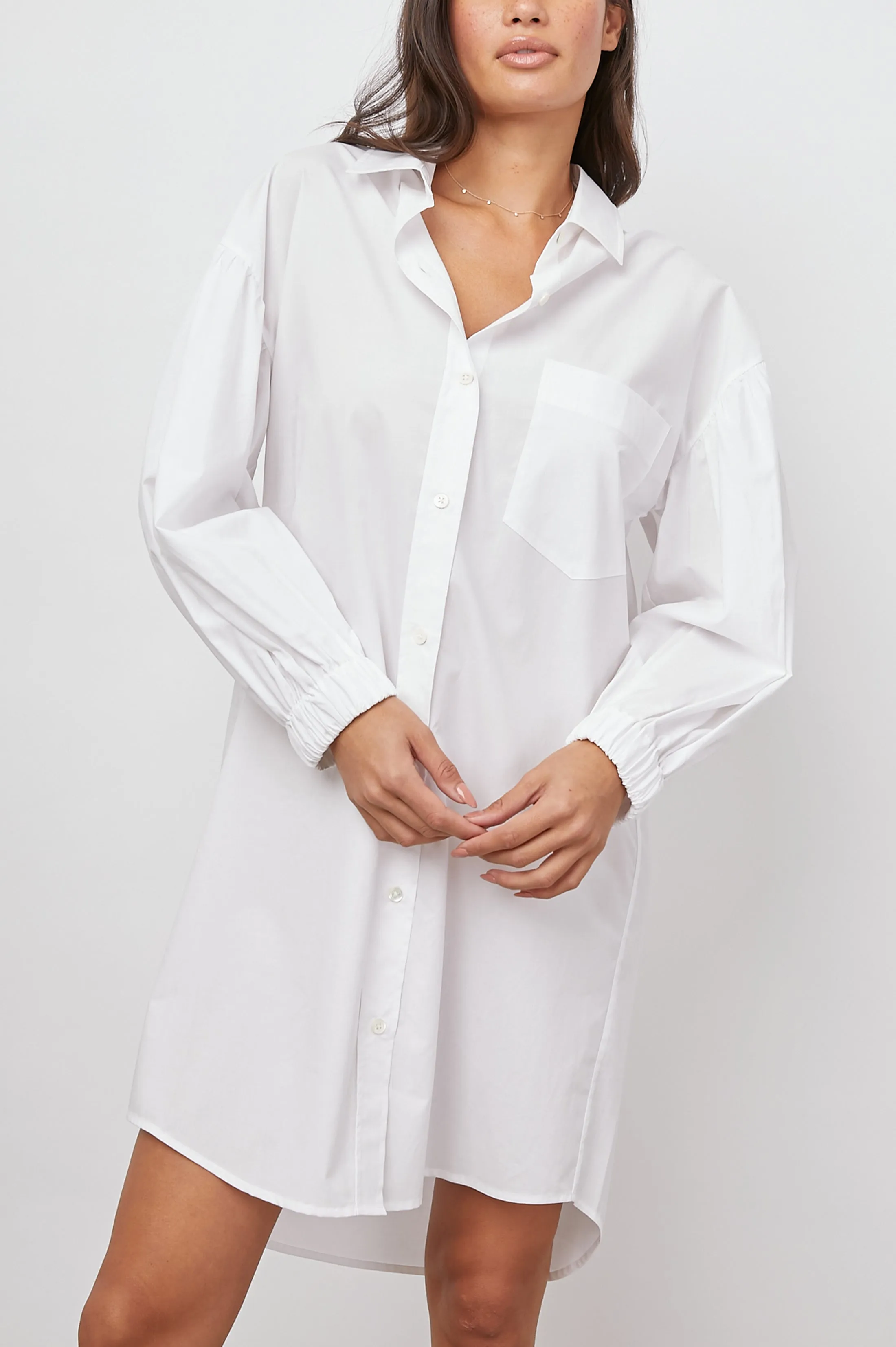 PARSON DRESS - WHITE