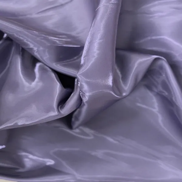 Periwinkle Purple Crystalized Reflective Liquid Bridal Satin Fabric