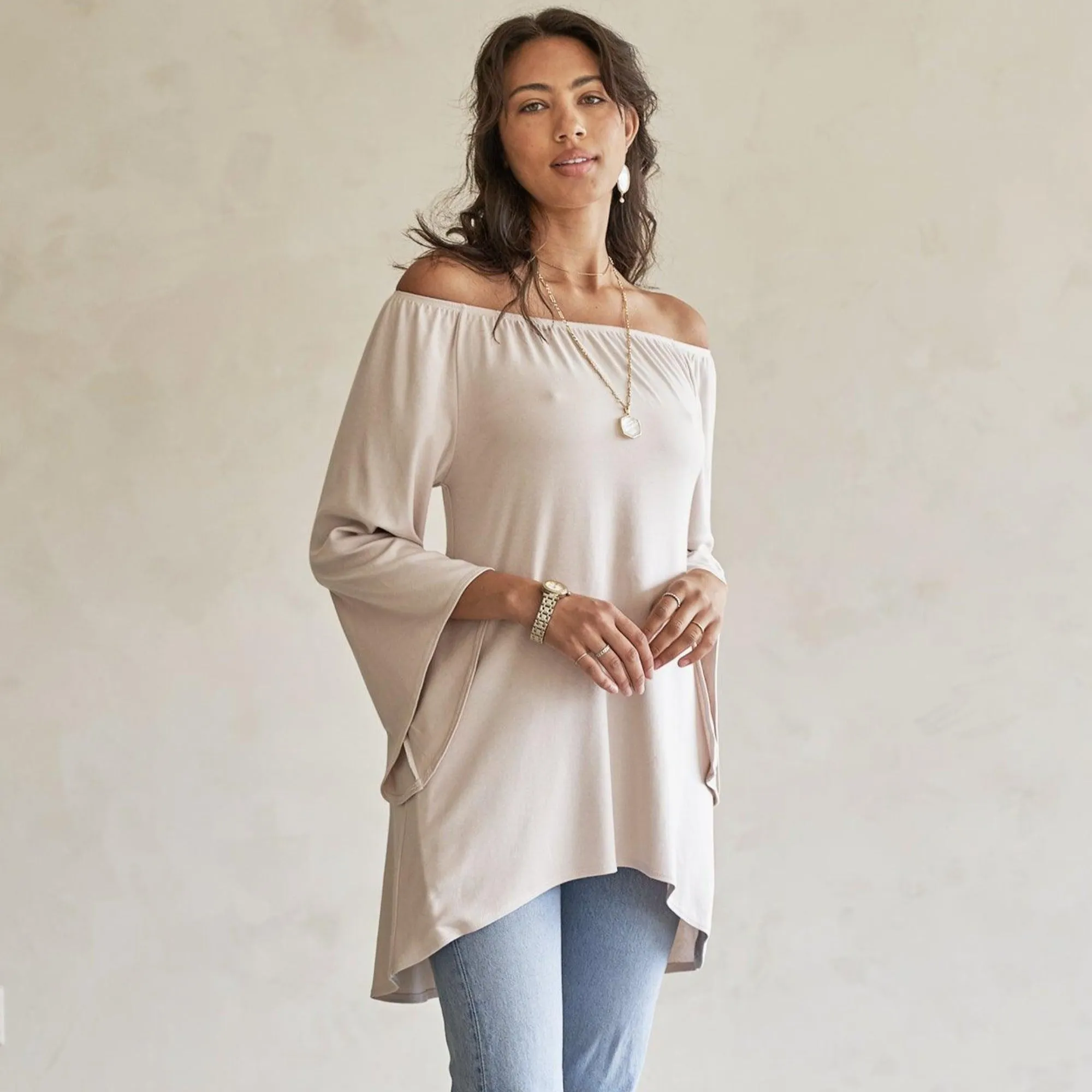 Peyto Raglan Flutter Tunic/Dress