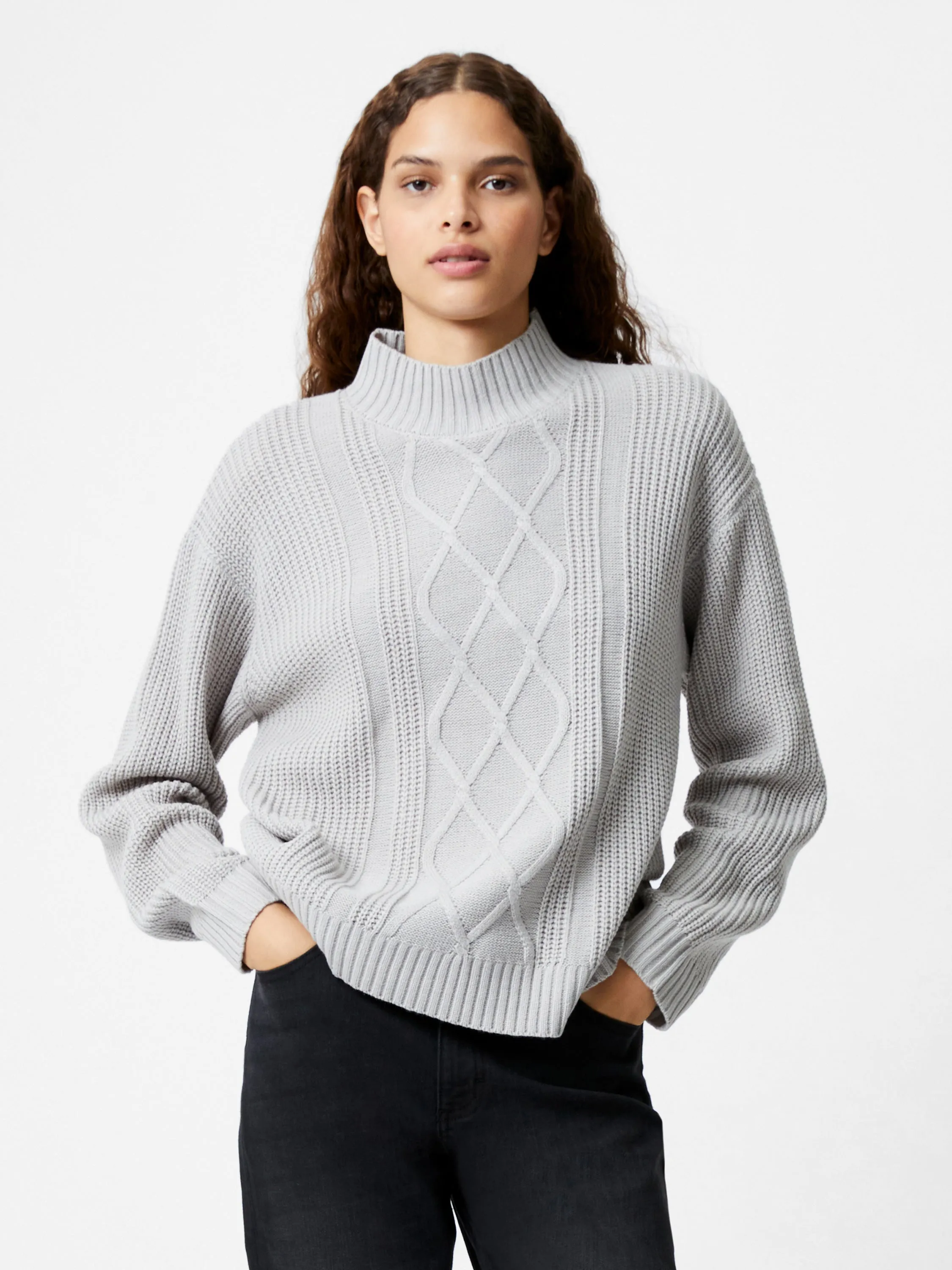 Premium Placement Cable Knit Jumper