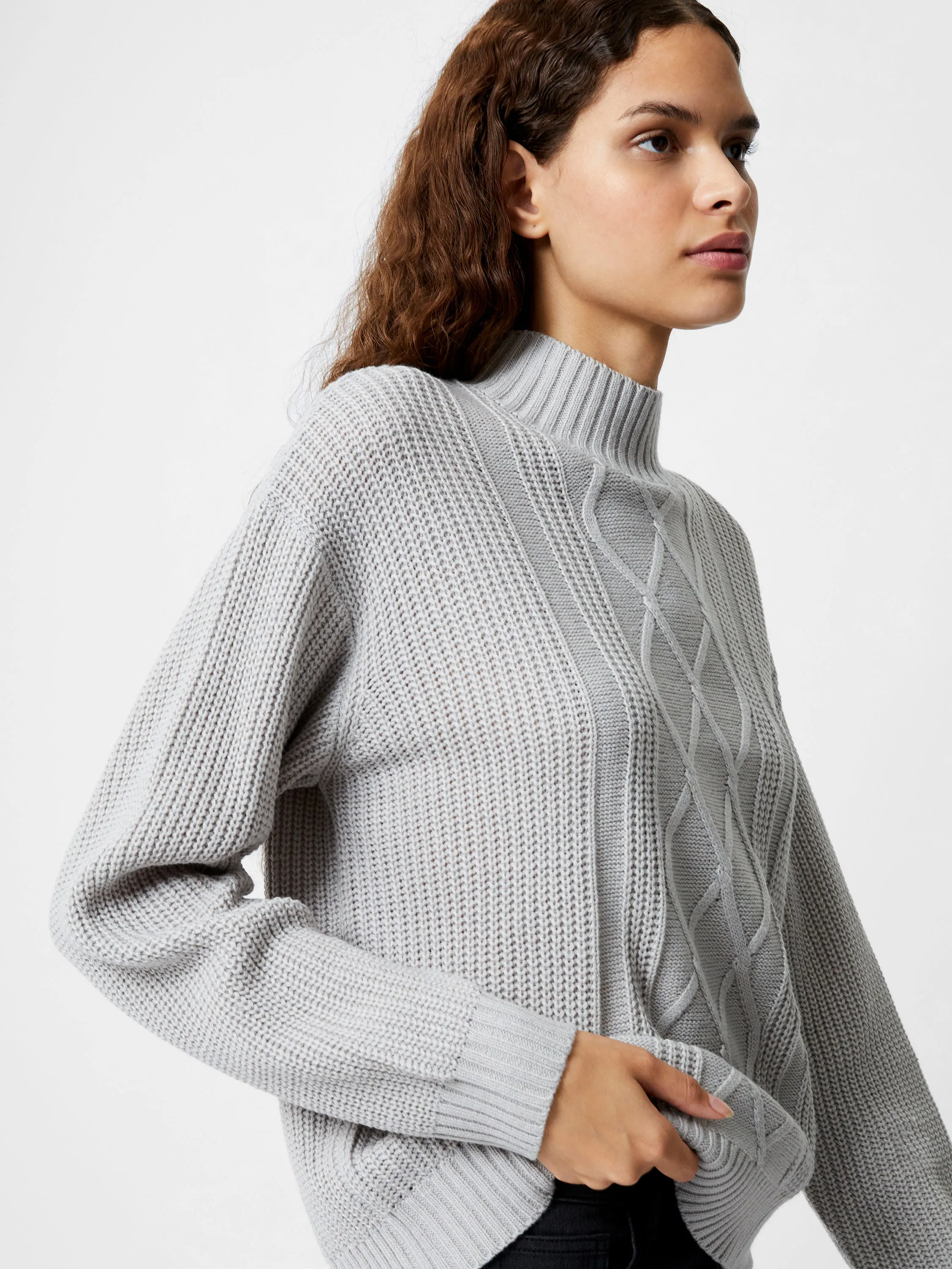 Premium Placement Cable Knit Jumper