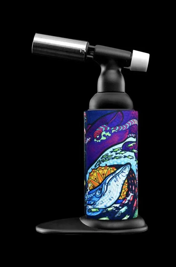 Pulsar "Psychedelic Ocean" Torch Koozie for Blazer Big Shot