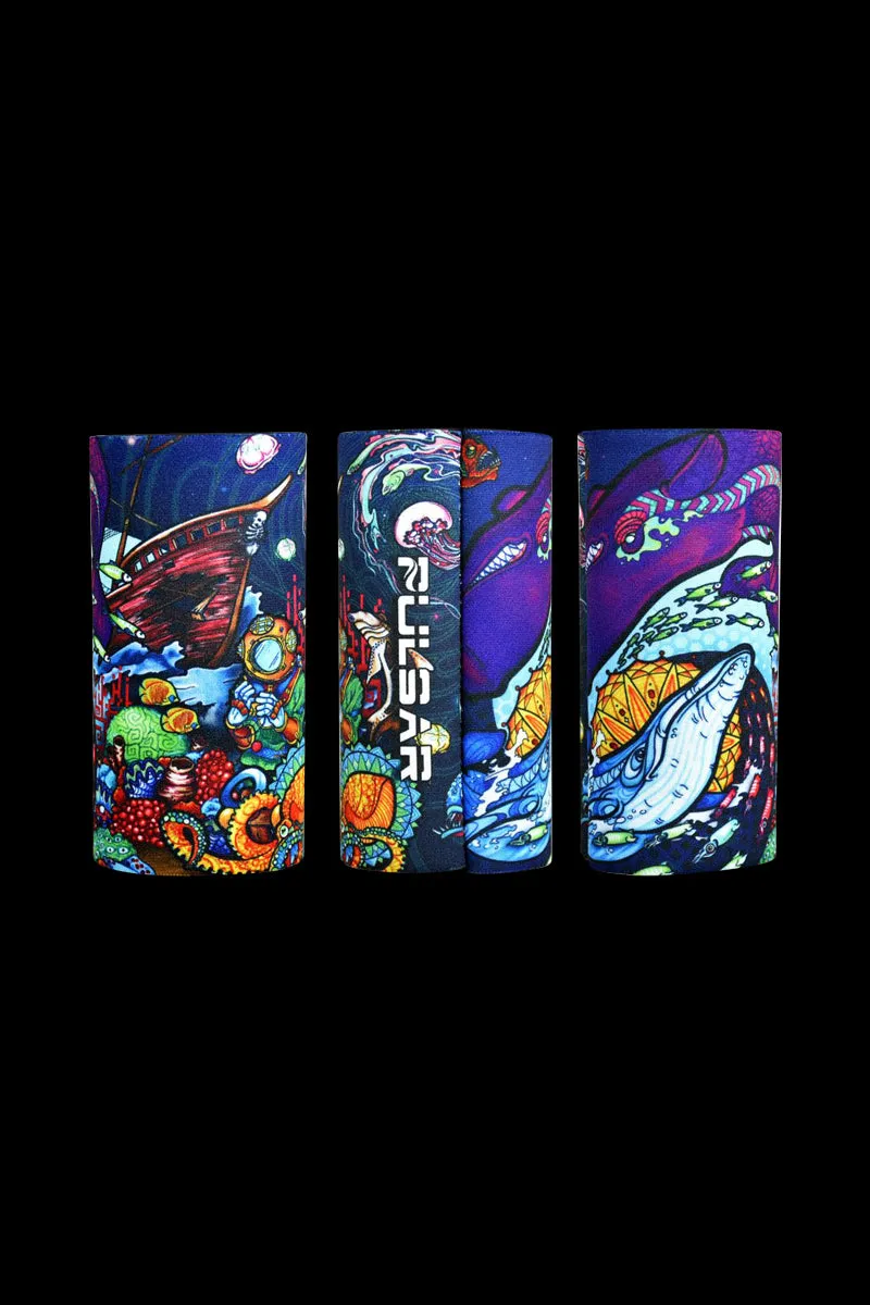 Pulsar "Psychedelic Ocean" Torch Koozie for Blazer Big Shot