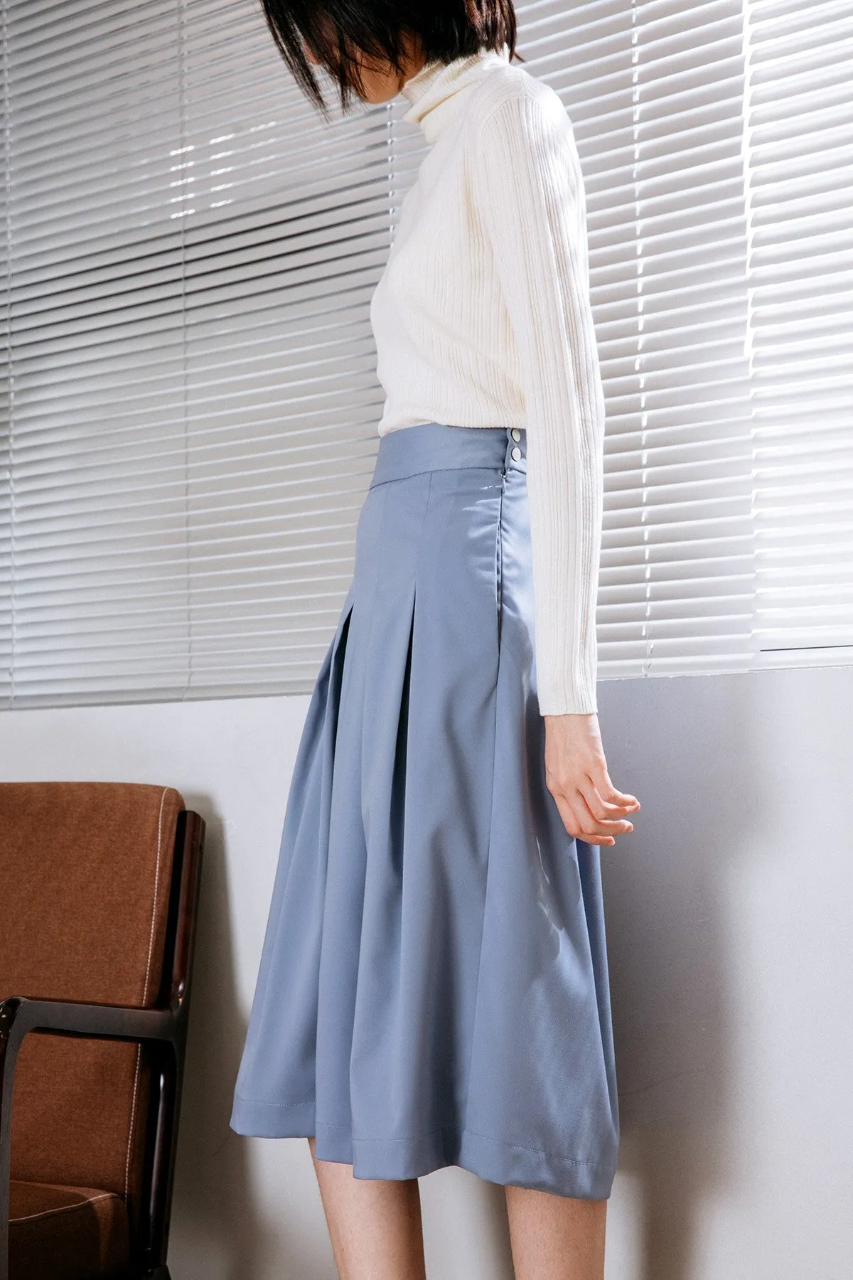 Quintin Pleated Culottes