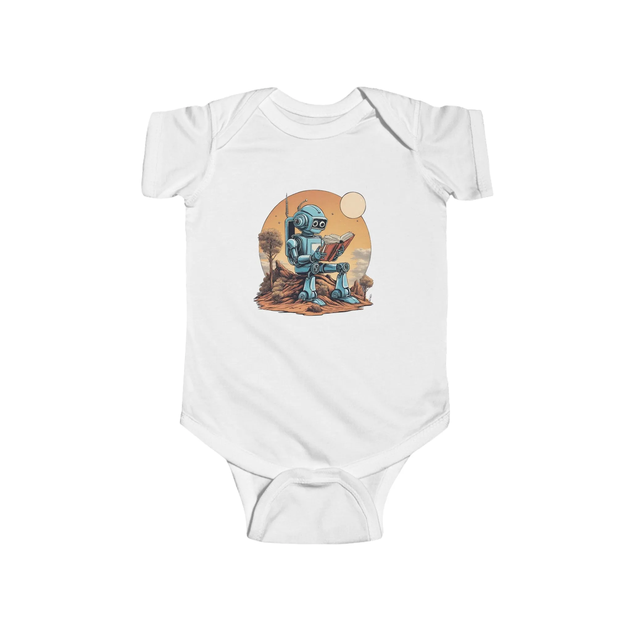 Reader Robot Baby Bodysuit