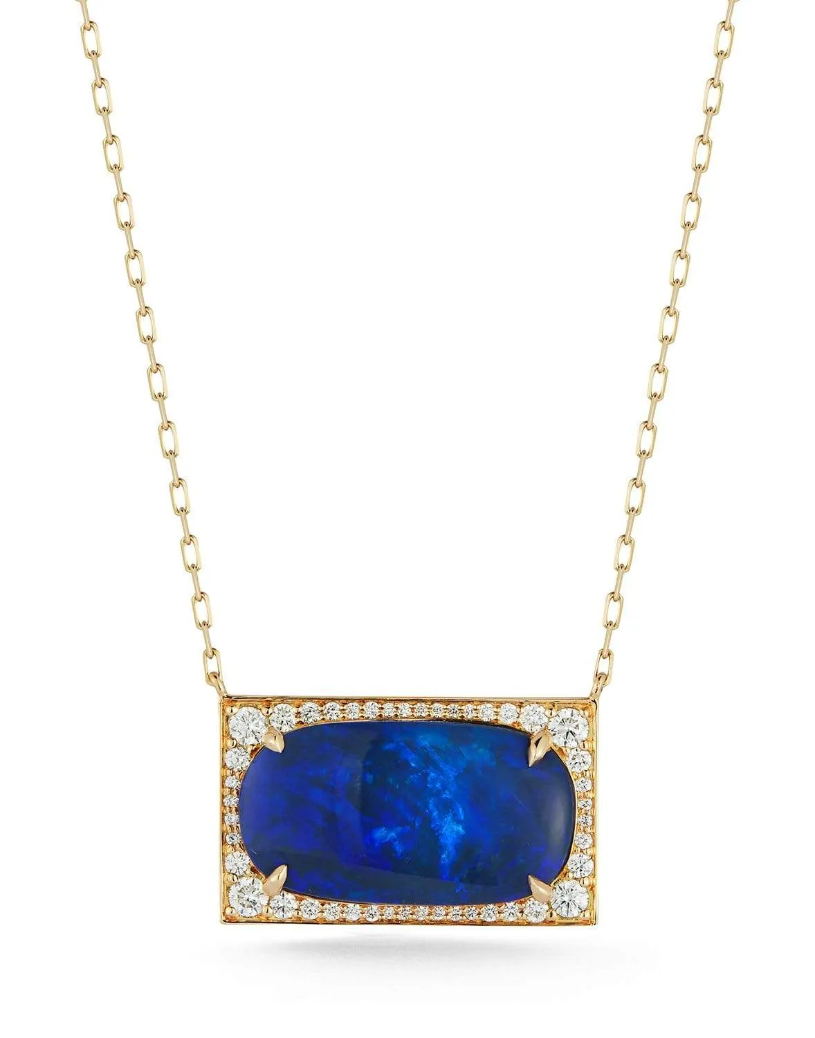 Rectangular Opal Layering Necklace