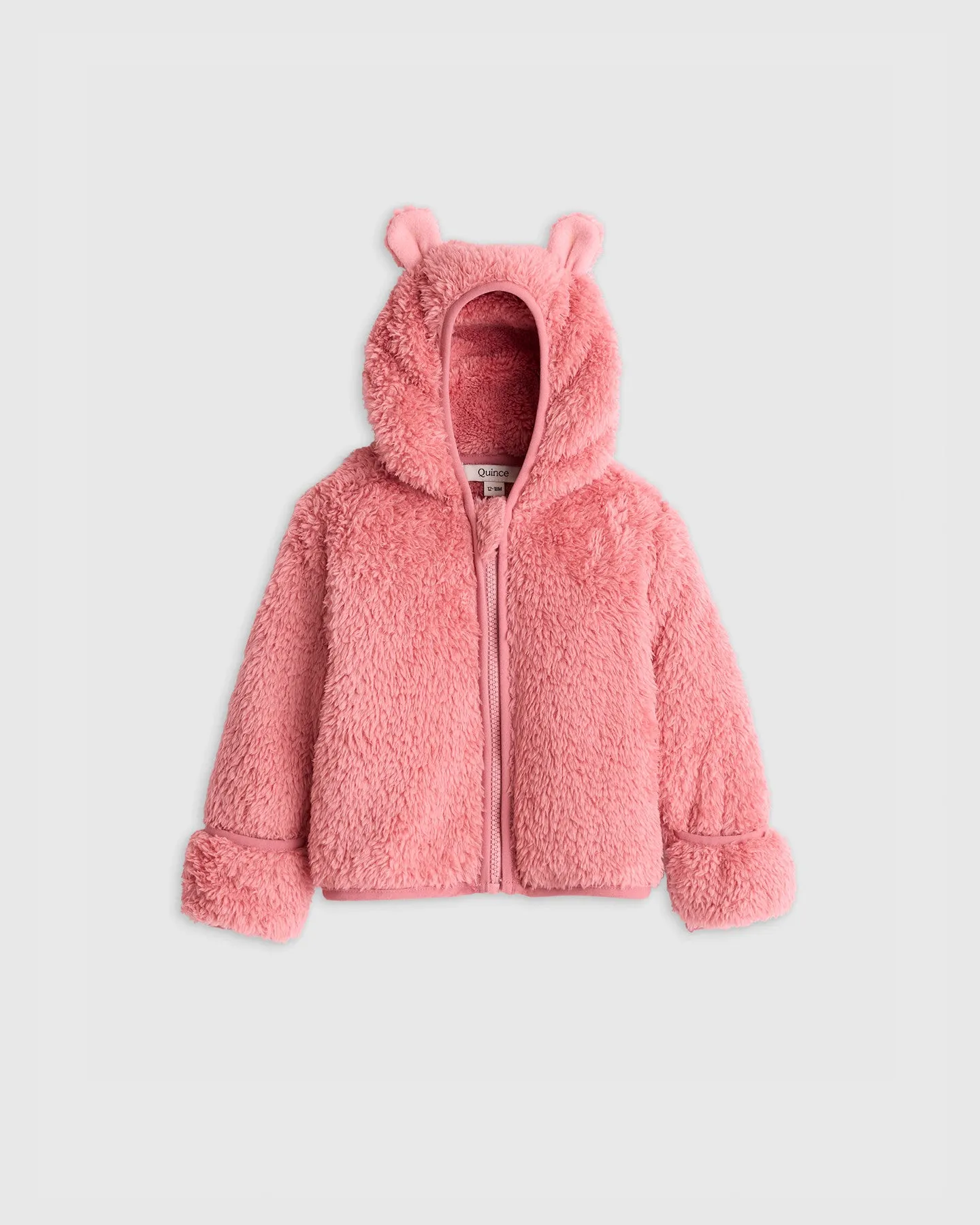 Recycled Sherpa Fleece Bear Jacket