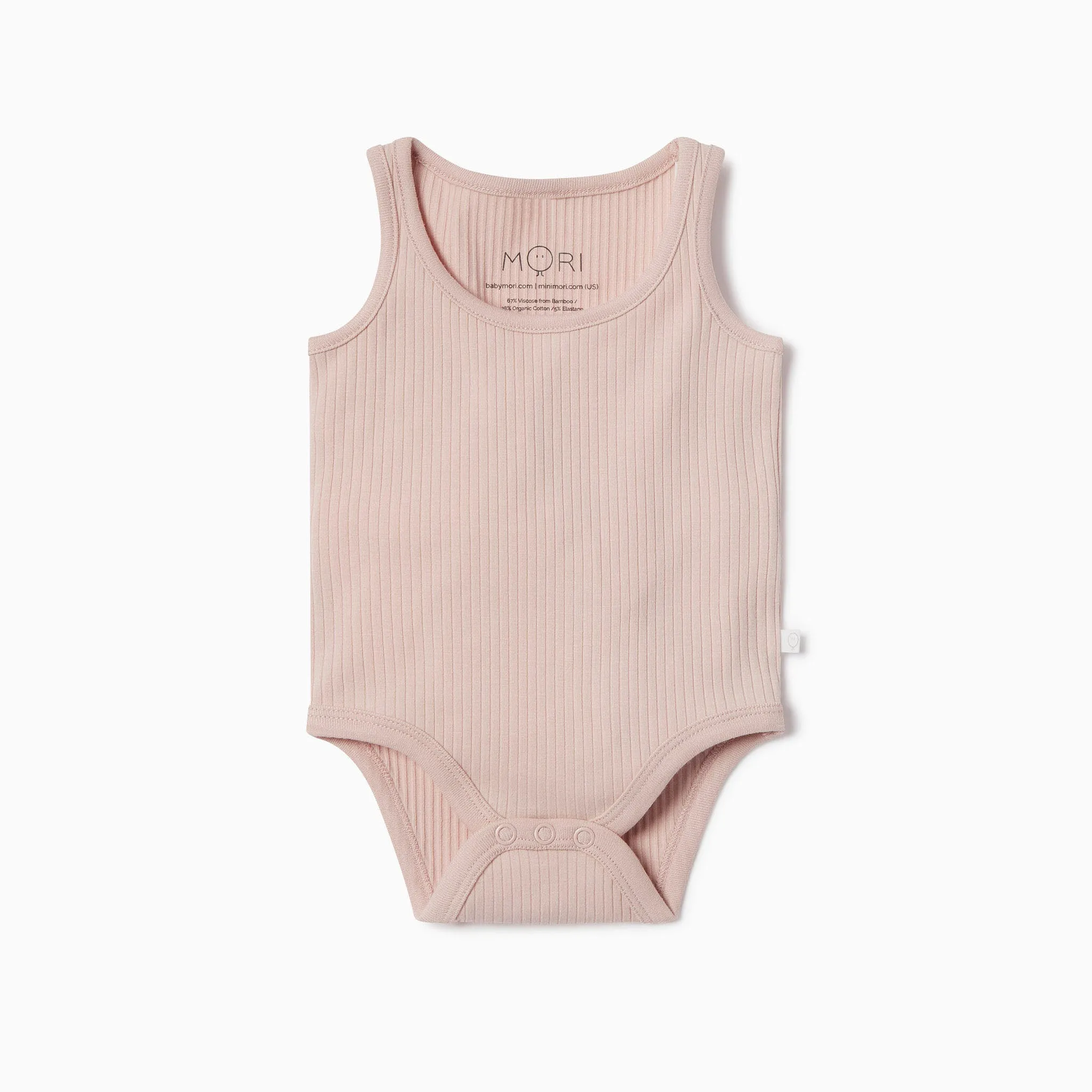 Ribbed Sleeveless Bodysuit