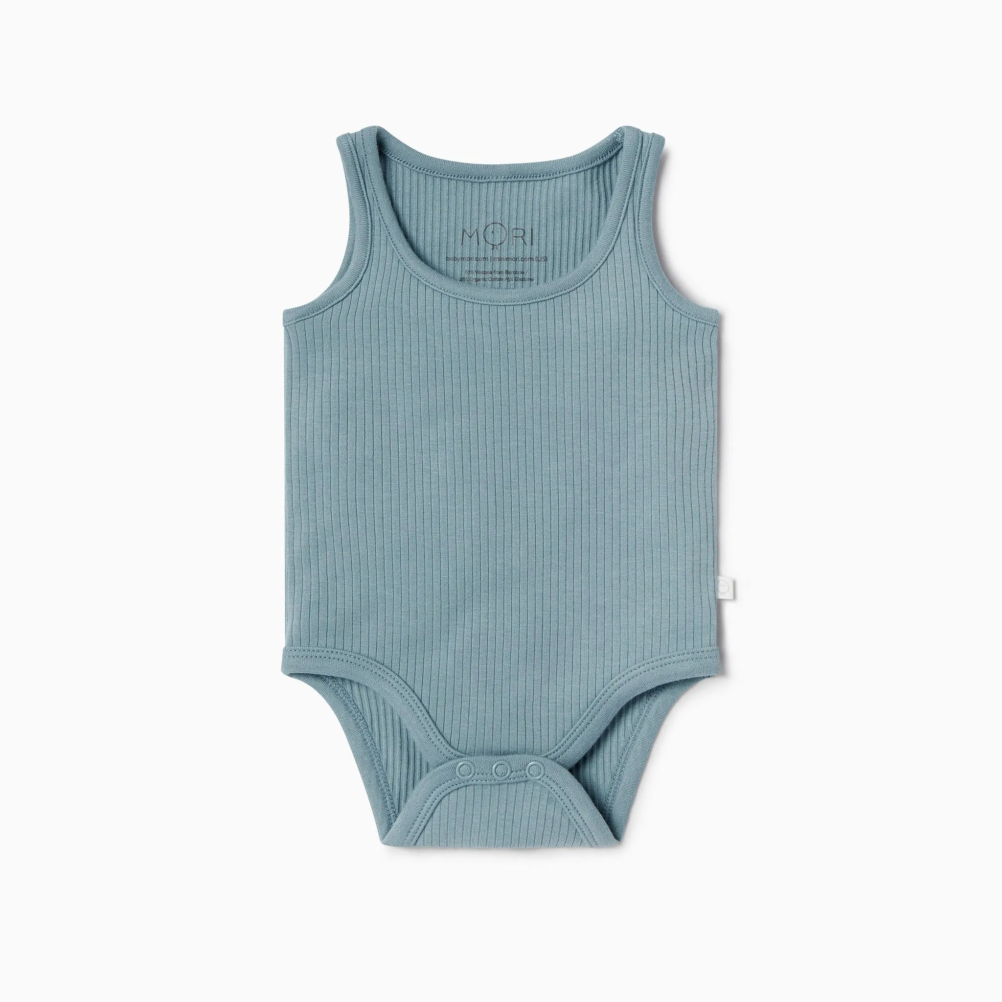 Ribbed Sleeveless Bodysuit