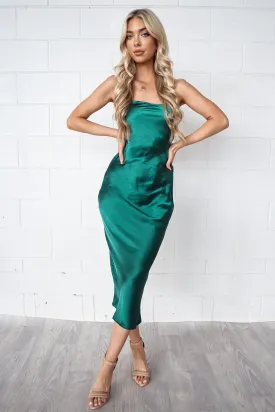 Saskia Midi Dress - Green