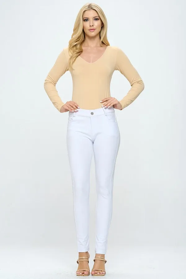 Seamless Body Contour Long Sleeve Bodysuit