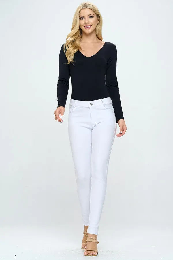 Seamless Body Contour Long Sleeve Bodysuit