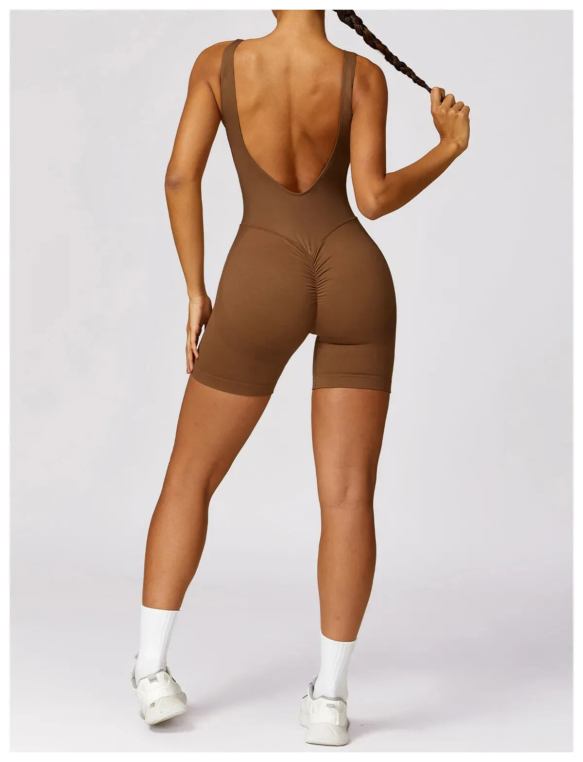 Seamless Bodysuit Rompers Workout  Jumpsuits