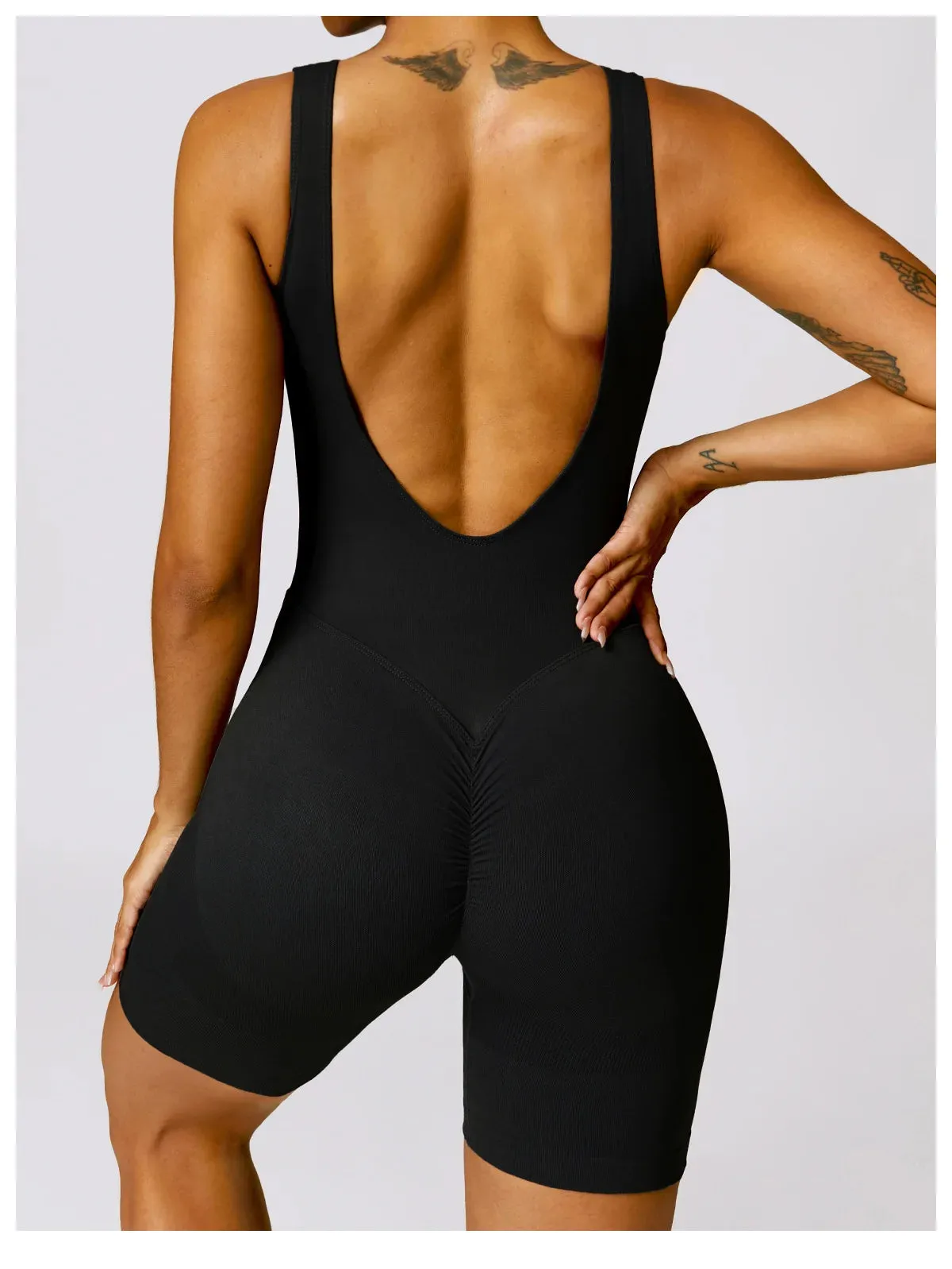 Seamless Bodysuit Rompers Workout  Jumpsuits