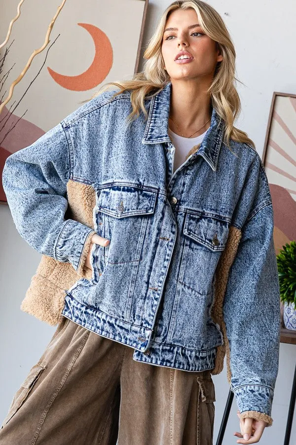 Sherpa Denim Jacket