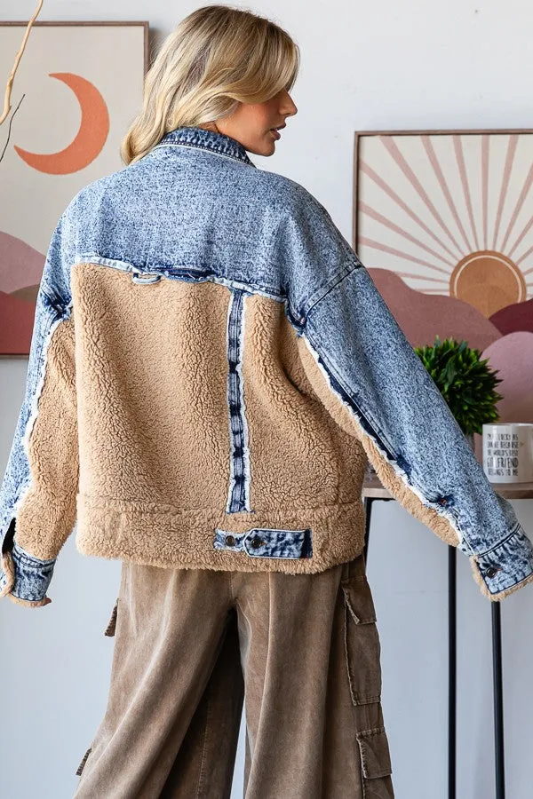 Sherpa Denim Jacket