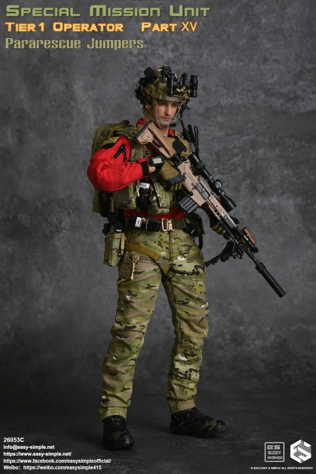 SMU Tier 1 Operator Part XV Pararescue Jumper - MINT IN BOX