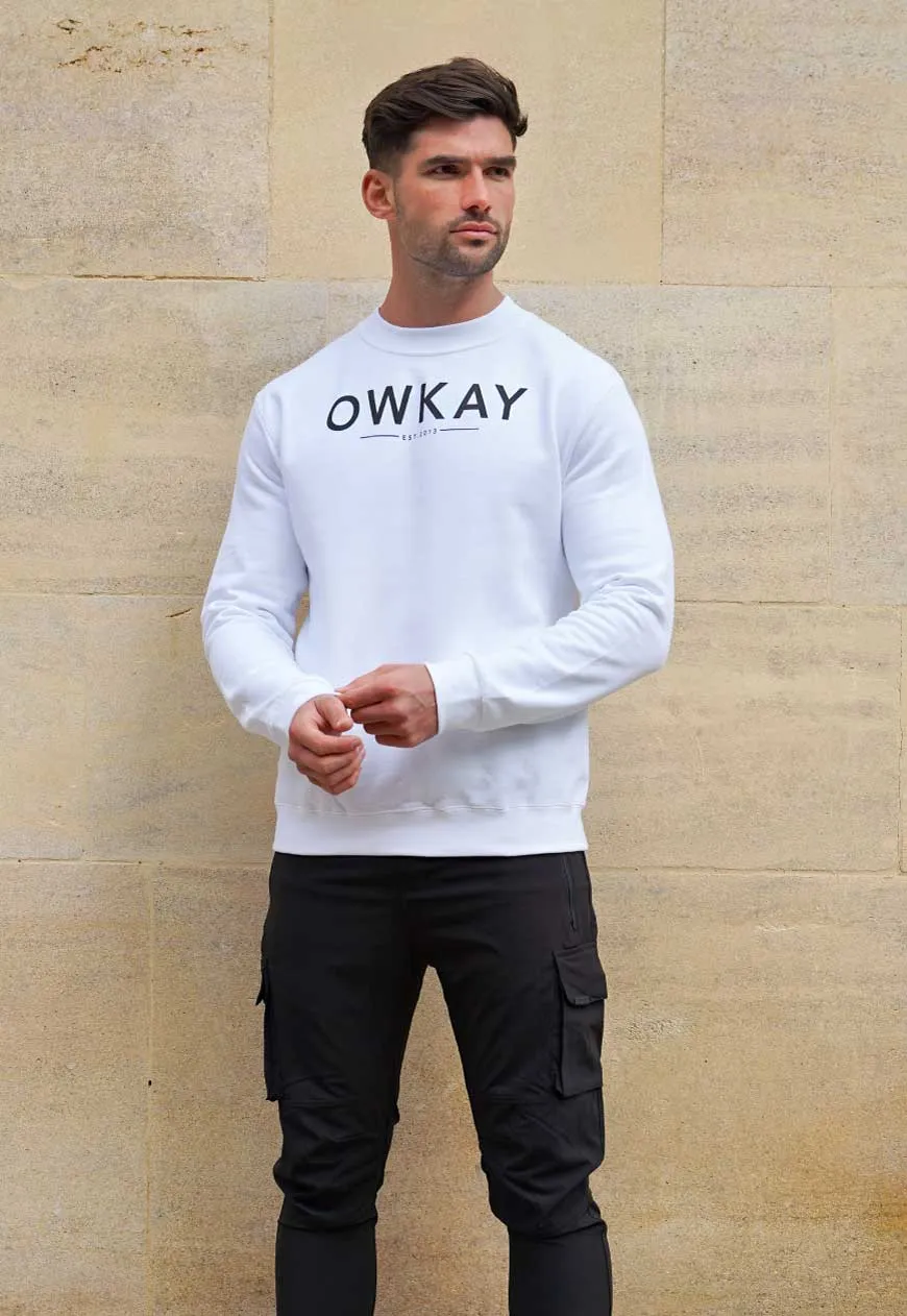 SWEATSHIRT - WHITE