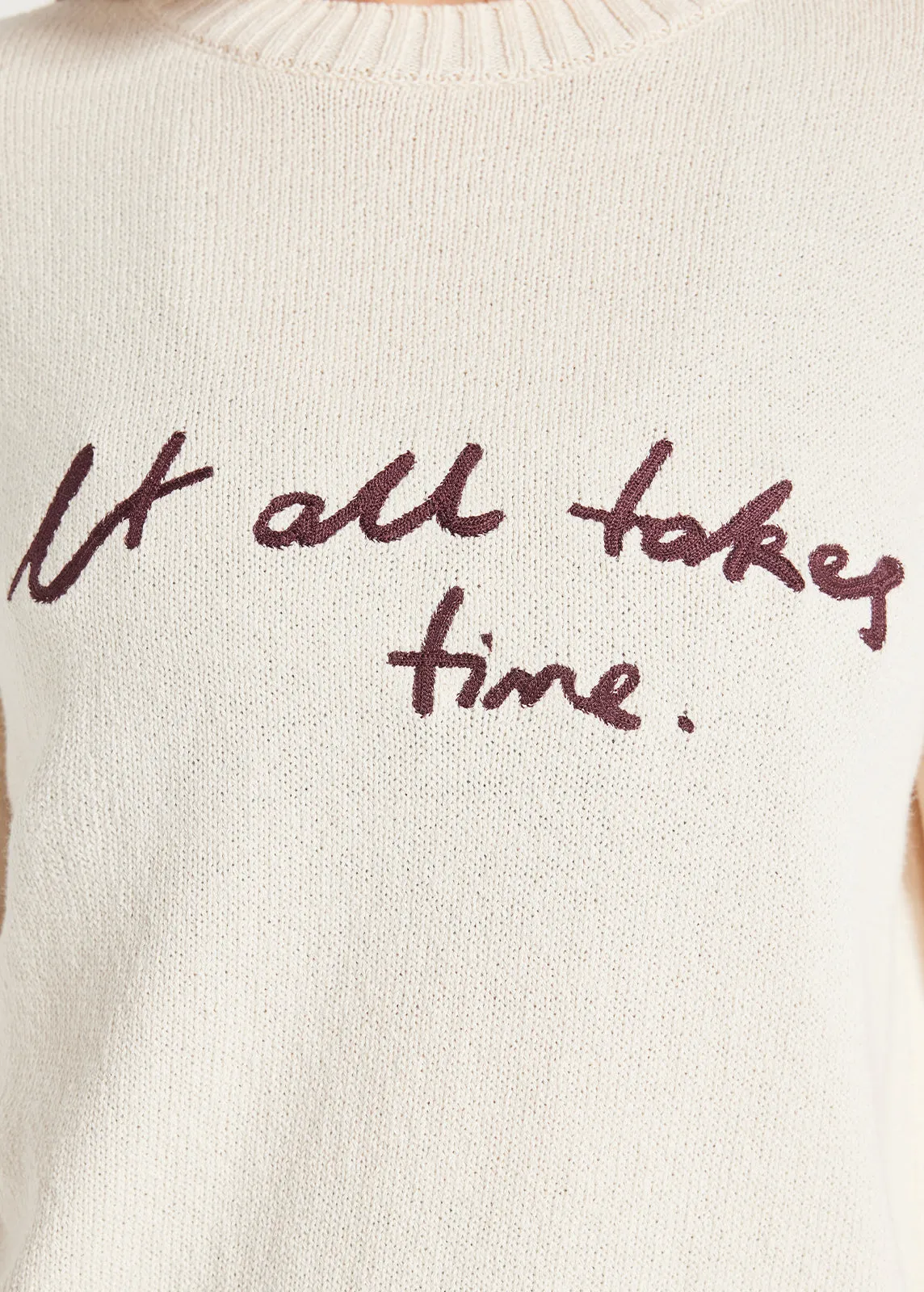 Takes Time Knit