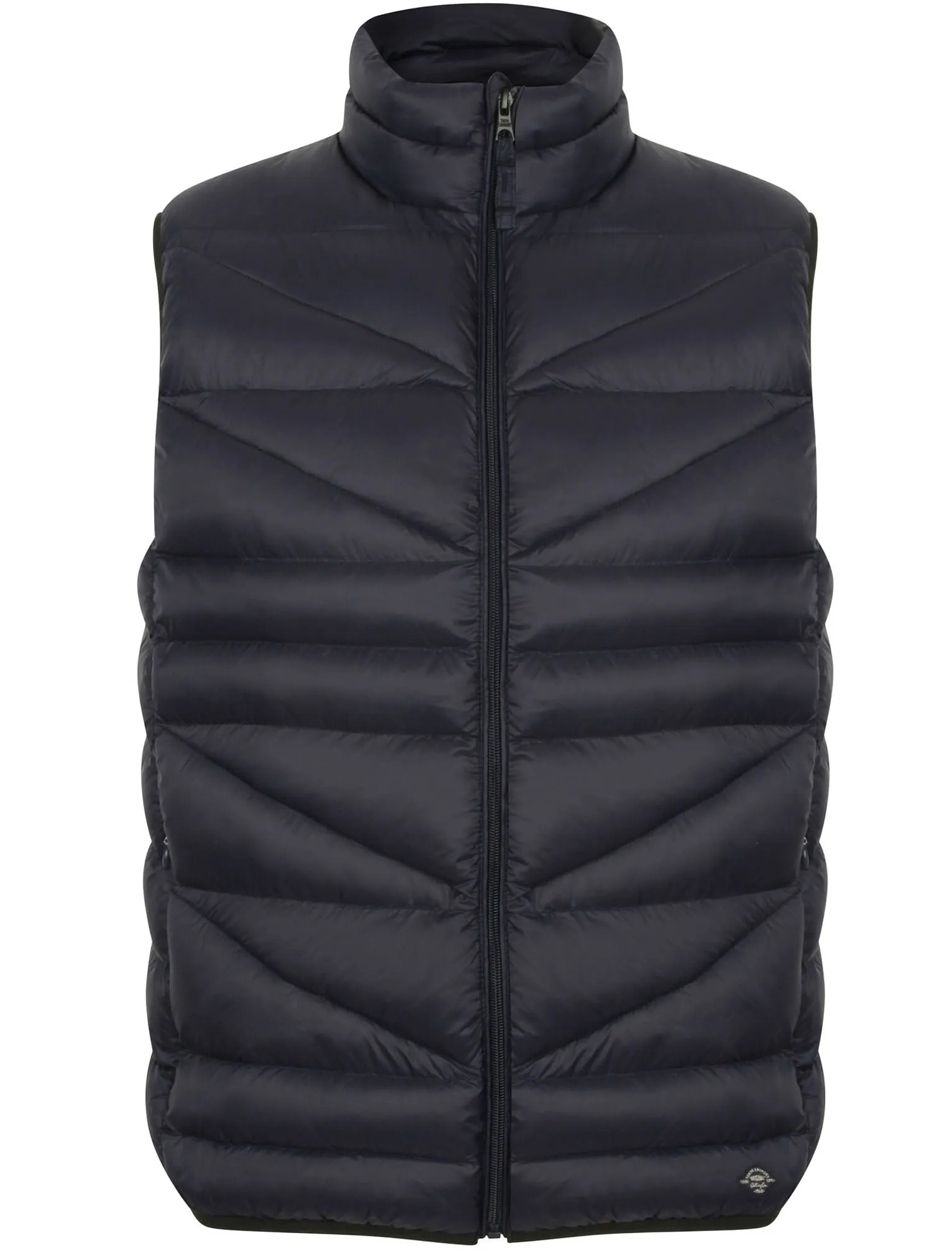 Vienna Irregular Quilted Gilet in True Navy - Tokyo Laundry