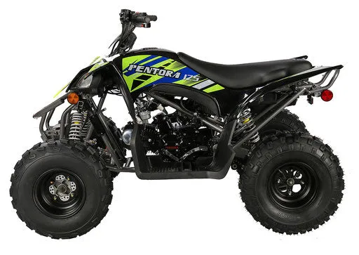 Vitacci Pentora 125R Race Style Youth ATV children ages 16-Year-old and Up, Automatic, Front a rear brakes, Upgraded suspension