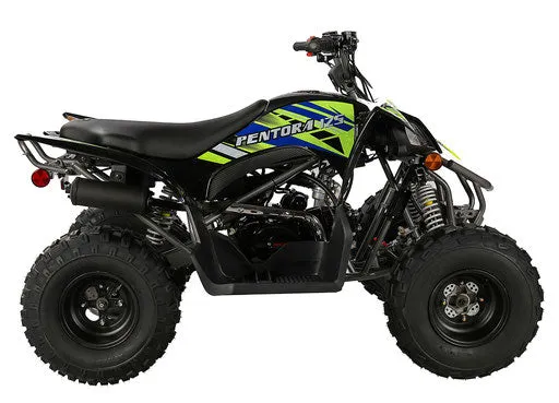 Vitacci Pentora 125R Race Style Youth ATV children ages 16-Year-old and Up, Automatic, Front a rear brakes, Upgraded suspension